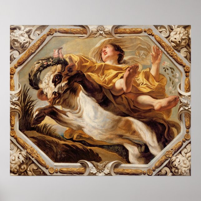Poster Taurus, des signes du Zodiaque (Devant)