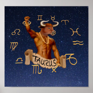 POSTER TAURUS LE BULLE