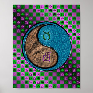 Poster Taurus & Water Roster