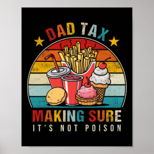 Poster Taxes pour s'assurer que ce n'est pas du poison 5