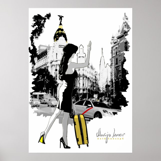 Poster Taxi ! (Devant)