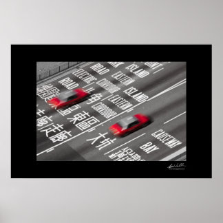 Poster Taxis Hong Kong