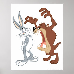 Poster TAZ™ et BUGS BUNNY™ ne sont même pas à la pointe -