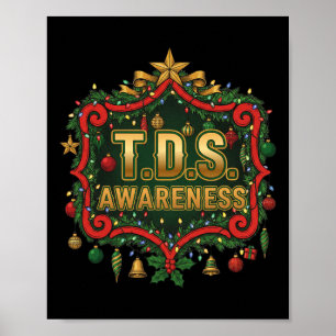 Poster Tds Syndrome de dérangement de Trump Drôle de sout