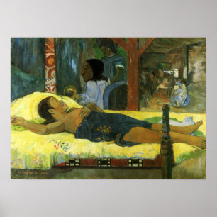 Poster "Te Tamari aucune copie d'Atua" - Paul Gauguin