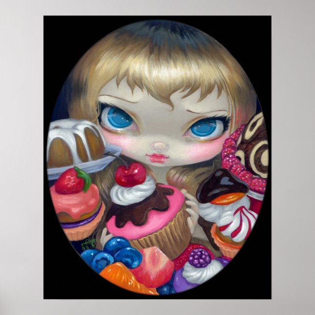 Poster Tea Party Traite ART IMPRIMER Alice au pays des me (Devant)