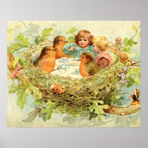 Poster Tea Party Treetop