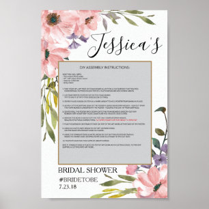 Poster Tea Rose Photo Prop Cadre de l'affiche