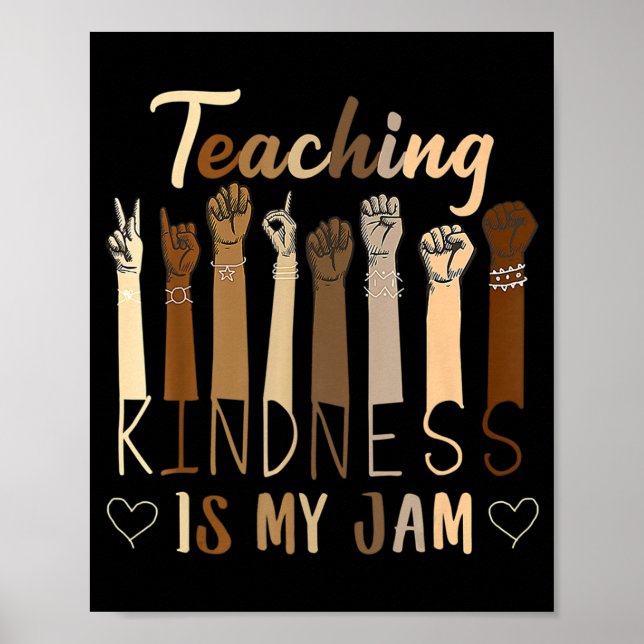 Poster Teaching Kindness (Devant)