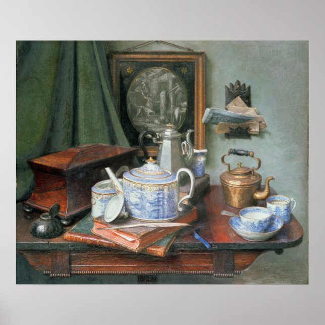 Poster Teatime (Devant)