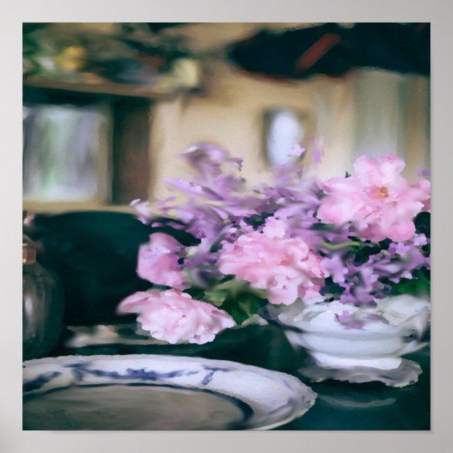 Poster Teatime (Devant)