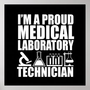 Poster Technicien de laboratoire de médecine