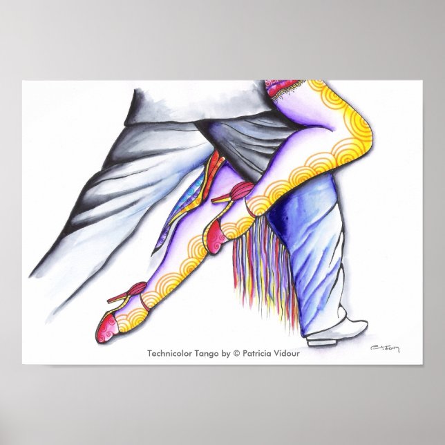 Poster Technicolor Tango (Devant)