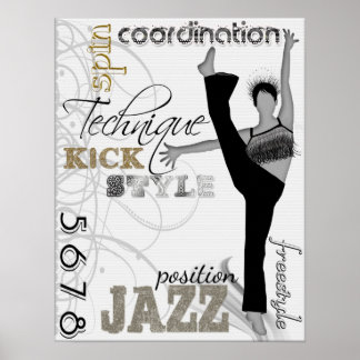 Poster Technique de jazz