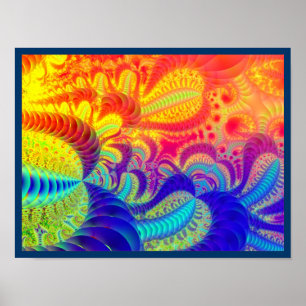 Poster Techno Centipede