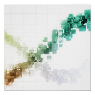 Poster Technologie d'analyse de visualisation de données 