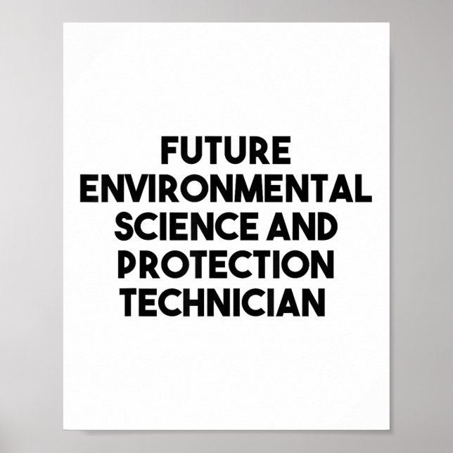 Poster Technologies De l'environnement De La Science Et D (Devant)