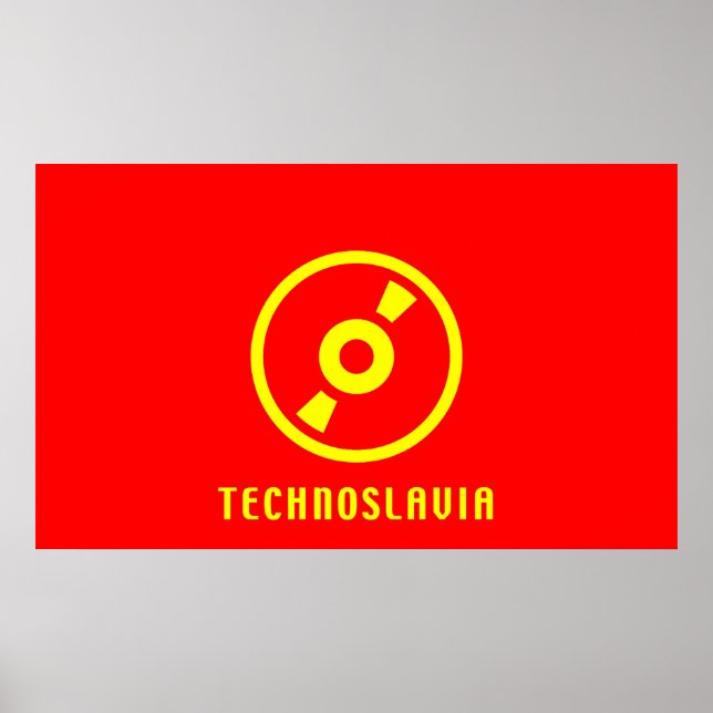 Poster Technoslavia (Devant)