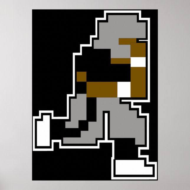 Poster Tecmo Bowl - Tecmo Bo - Oakland Los Angeles (Devant)
