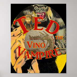 Poster Ted le Vino Vampire