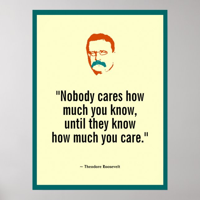 Poster Teddy Roosevelt (Devant)