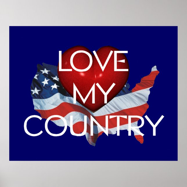 Poster TEE Aime mon pays (Devant)