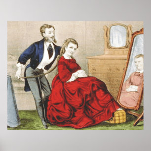Poster TEE Beauty Shop Retro