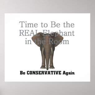 Poster TEE Real Elephant