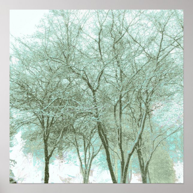 Poster Teintes d'hiver (Devant)