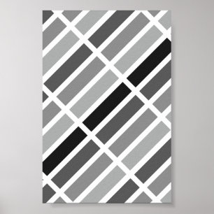 Poster Teintes gris argenté