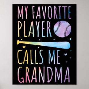 Poster teinture cravate Mon Joueur favori m'appelle Grand