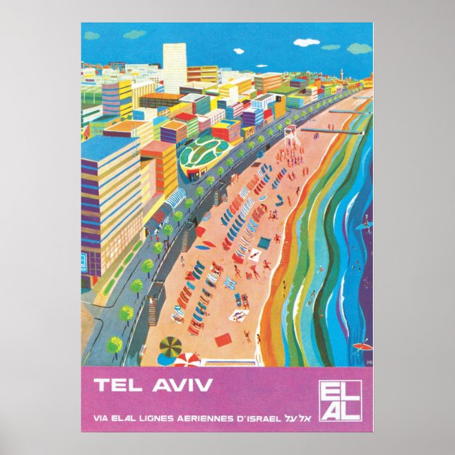 POSTER TEL AVIV (Devant)