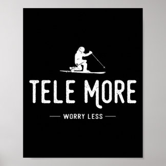 Poster Tele Plus De Souci Moins