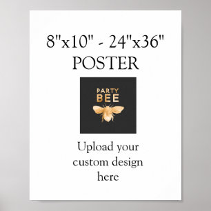 Poster Téléchargement de la conception personnalisée