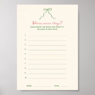 Poster Téléchargement manuscrit Où étaient-ils jeu