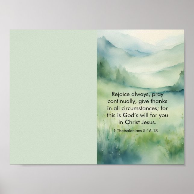 Poster Télécharger Bi-fold Cover Only Church Bulletin (Devant)