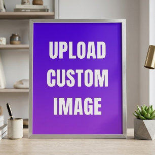 Poster Télécharger une image personnalisée - Ajoutez la v