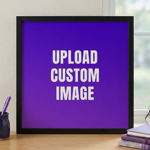 Poster Télécharger une image personnalisée - Ajoutez la v