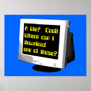 Poster Téléchargez un humour drôle d'affiche de la vie