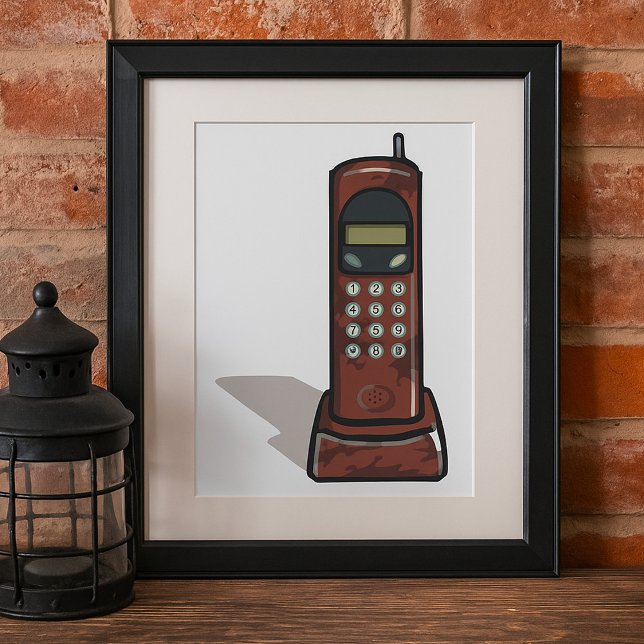Poster Téléphone sans fil (Créateur téléchargé)