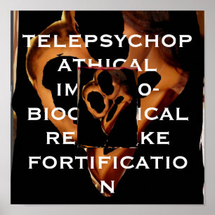 Poster TELEPSYCHOPATHIQUE IMMUNO-BIOCHIMIQUE RE... Affich