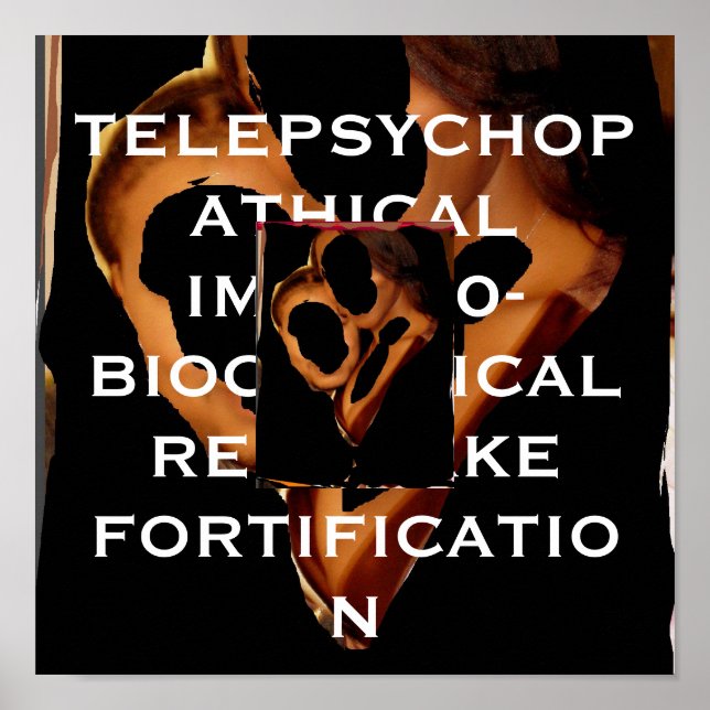 Poster TELEPSYCHOPATHIQUE IMMUNO-BIOCHIMIQUE RE... Affich (Devant)