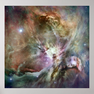 Poster Télescope spatial Orion Nebula Hubble