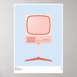 Poster Téléviseur Braun FS 80 - Dieter Rams