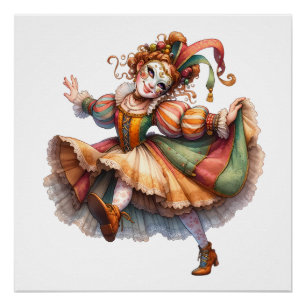 Poster TELLEMENT CUTE Masquerade Caractères Thème