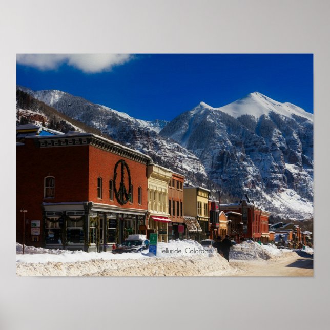 Poster Telluride, Colorado photo paysage (Devant)