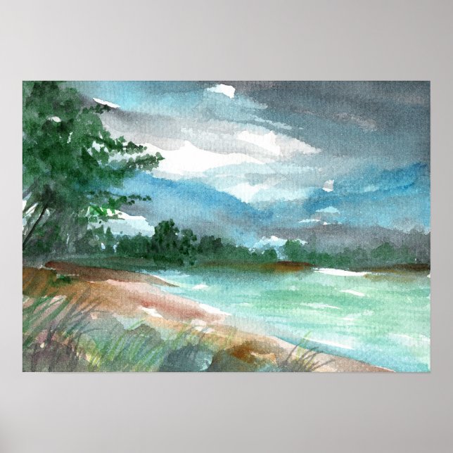 Poster Tempête approchant (Devant)