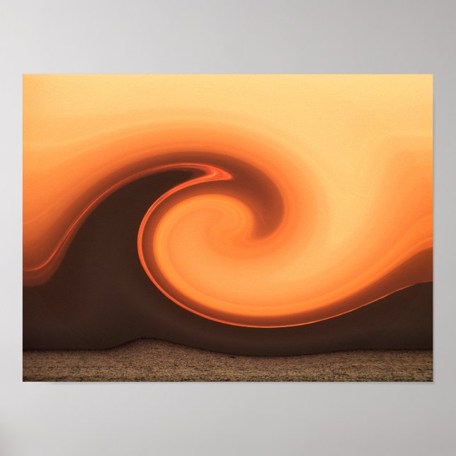POSTER TEMPÊTE DE COUCHER (Devant)