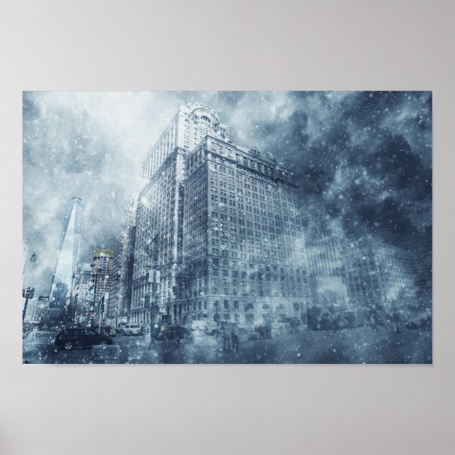 Poster Tempête de neige (Devant)