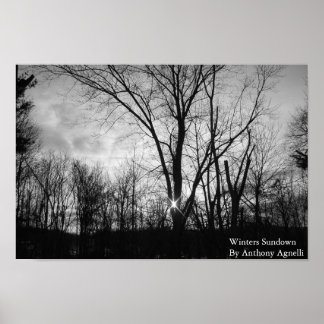 Poster Tempête des hivers
